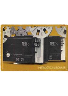 Bolex SP 8 Special manual. Camera Instructions.